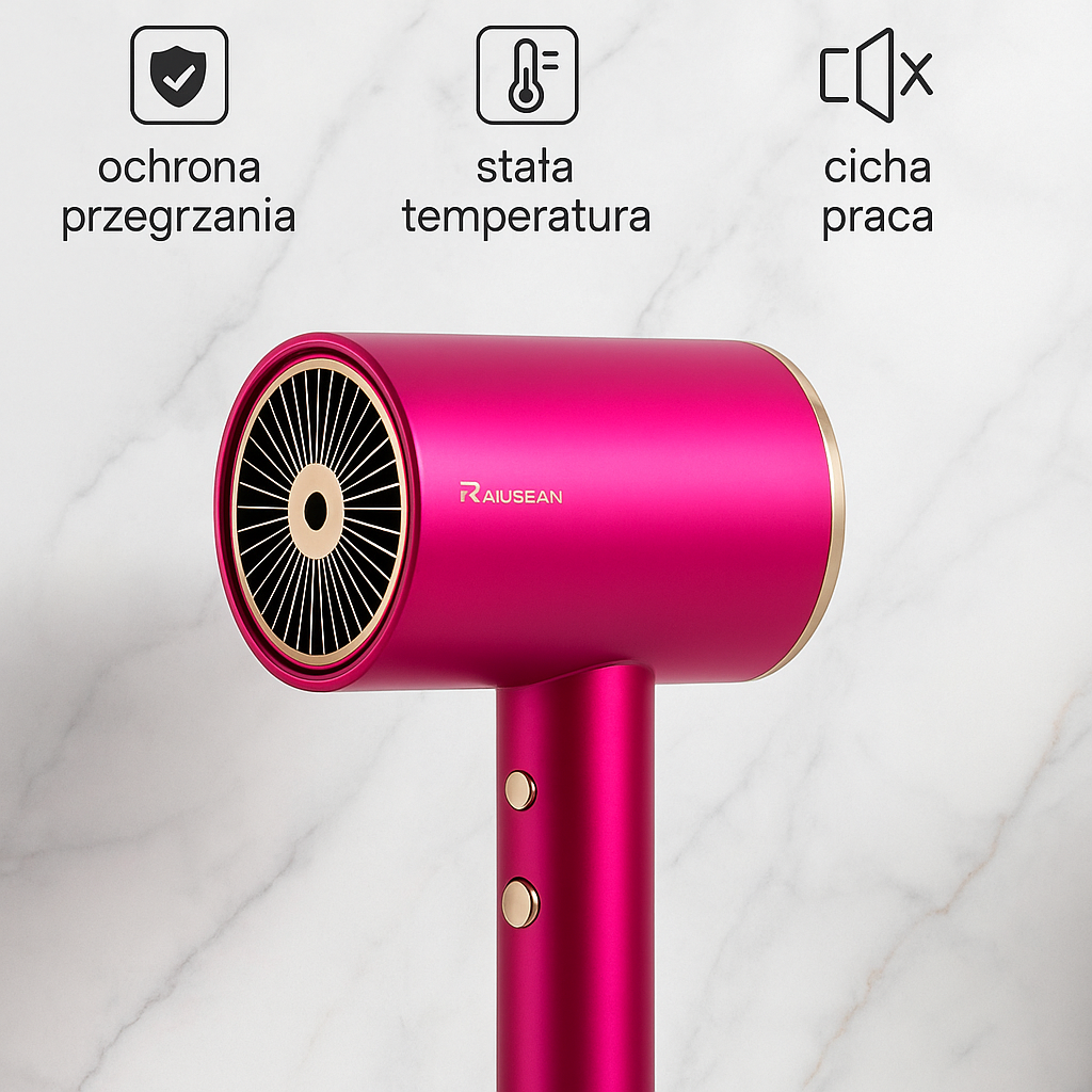 Water Ionic Hair Dryer, 1800W